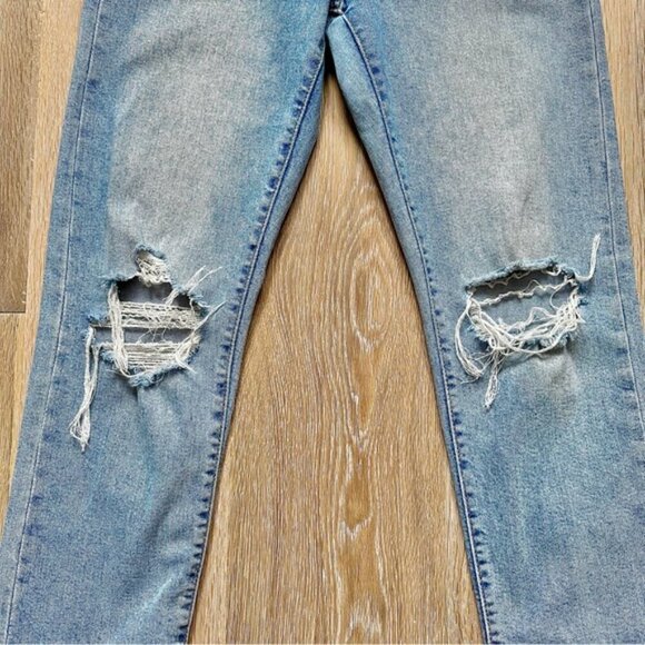 Levi's Wedgie Straight Bridge of Bellflower Jeans Coastal Cowgirl - Size 29 - Picture 7 of 16